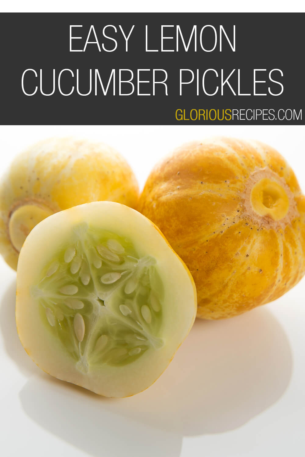 10 Lemon Cucumber Recipes That We Love   Easy Lemon Cucumber Pickles 