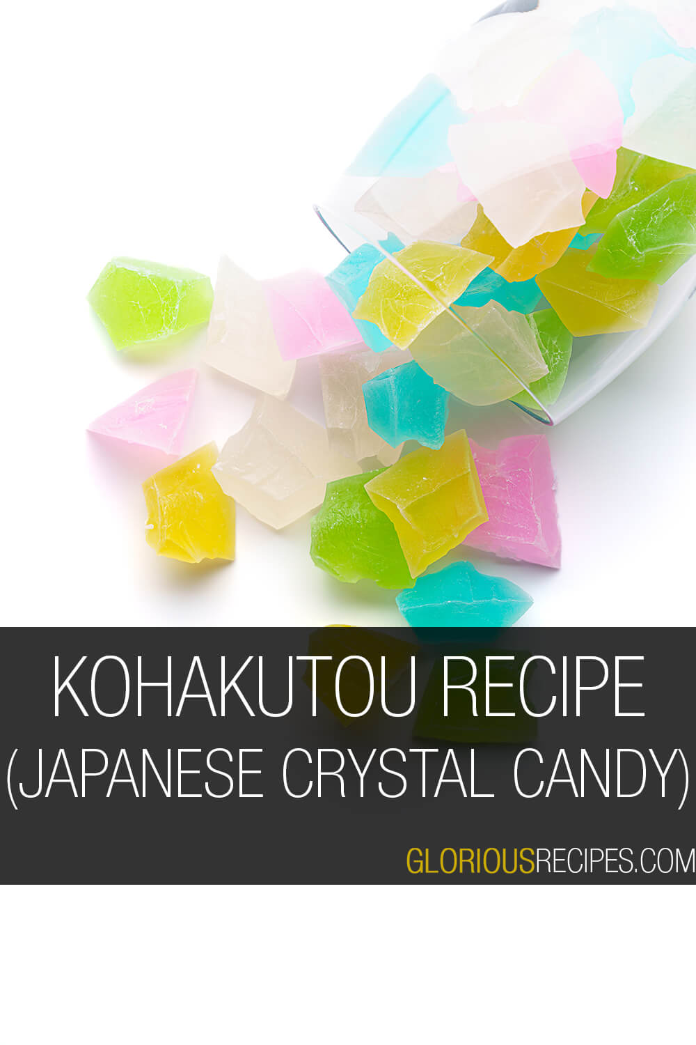 Kohakutou Recipe Japanese Crystal Candy 5438