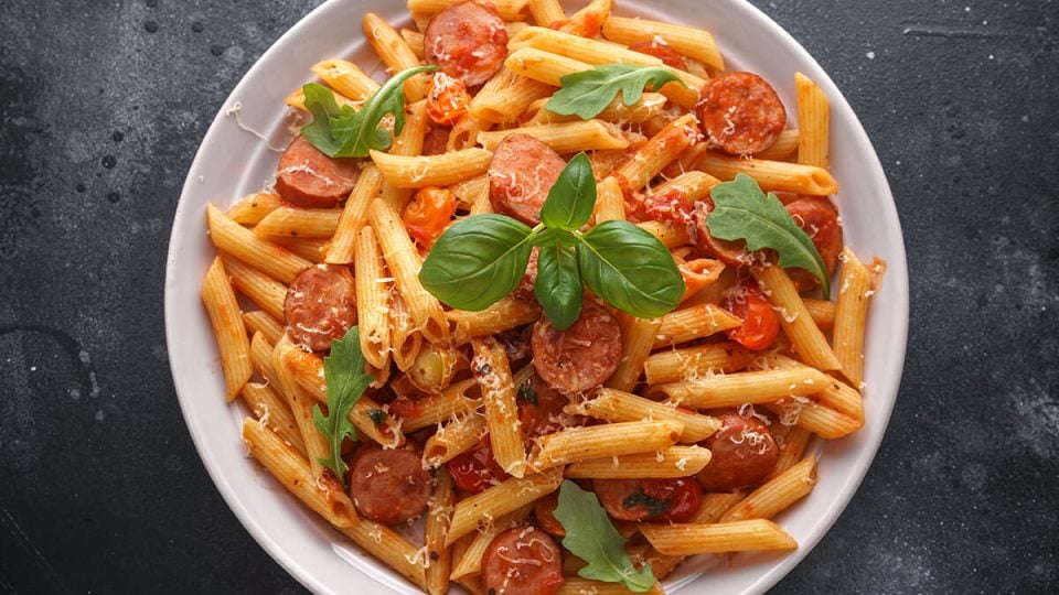 30 Easy Lingui A Recipes To Try   Easy Linguica Penne 960x540 