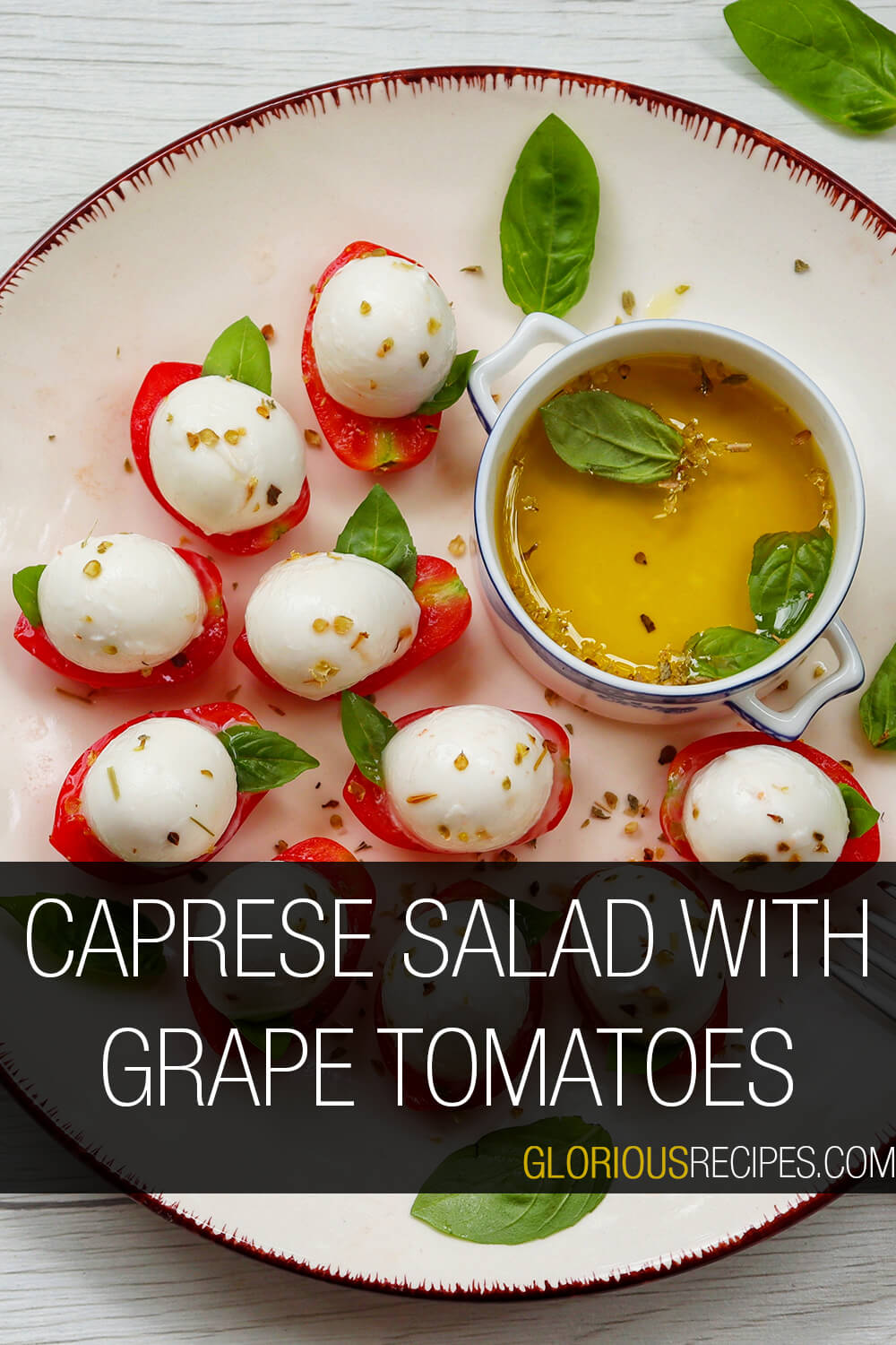 20 Best Grape Tomato Recipes You Need To Try   Caprese Salad With Grape Tomatoes 2 